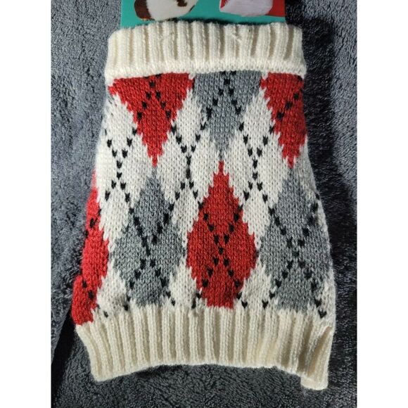 Diamond Sweater, Argyle Sweater for Guinea Pig "Diamonds are Fur-ever" - Rare - Picture 4 of 4